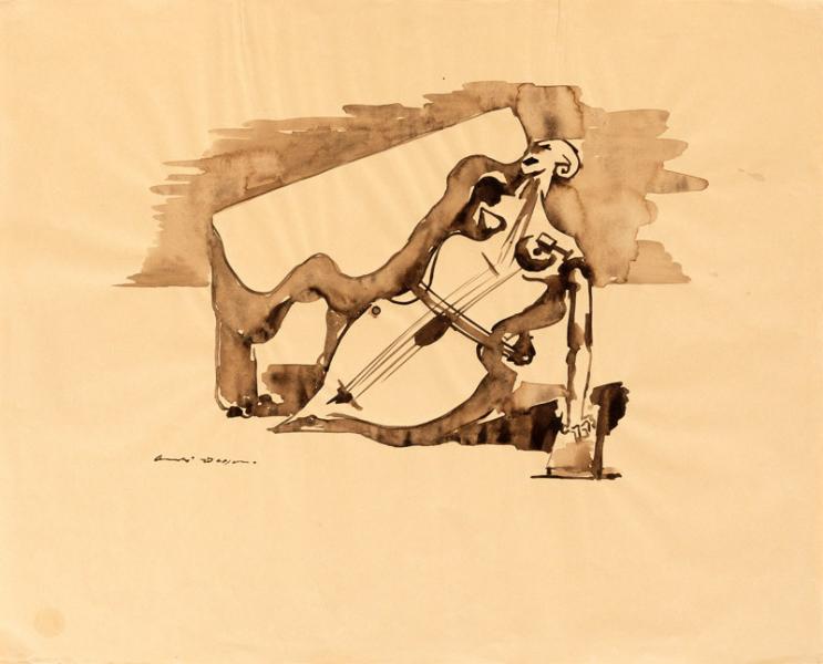 LE VIOLON, 1945 André MASSON