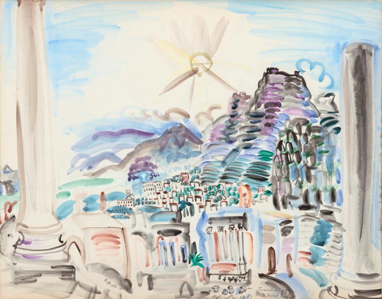 Taormina, 1922 Raoul DUFY