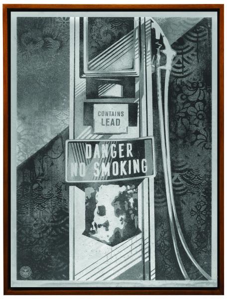 Danger No Smocking, 2016 Shepard FAIREY