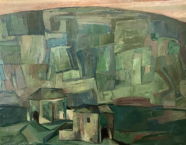 Les champs, Bavière, janvier 1958 Georges-Henri PESCADERE