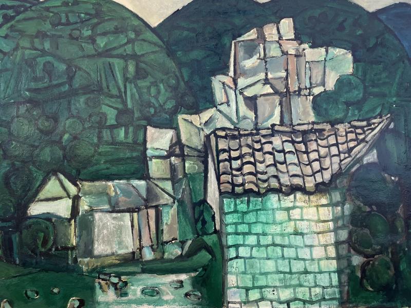 Au pied du village, août 1961 Georges-Henri PESCADERE