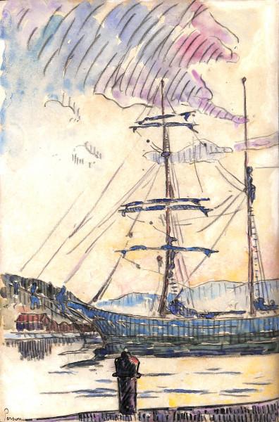 Bateau au port Henri PERSON