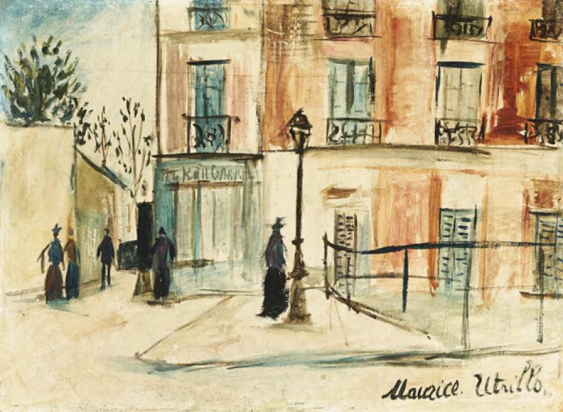 Belle Gabrielle, Montmartre, circa 1912-14 Maurice UTRILLO