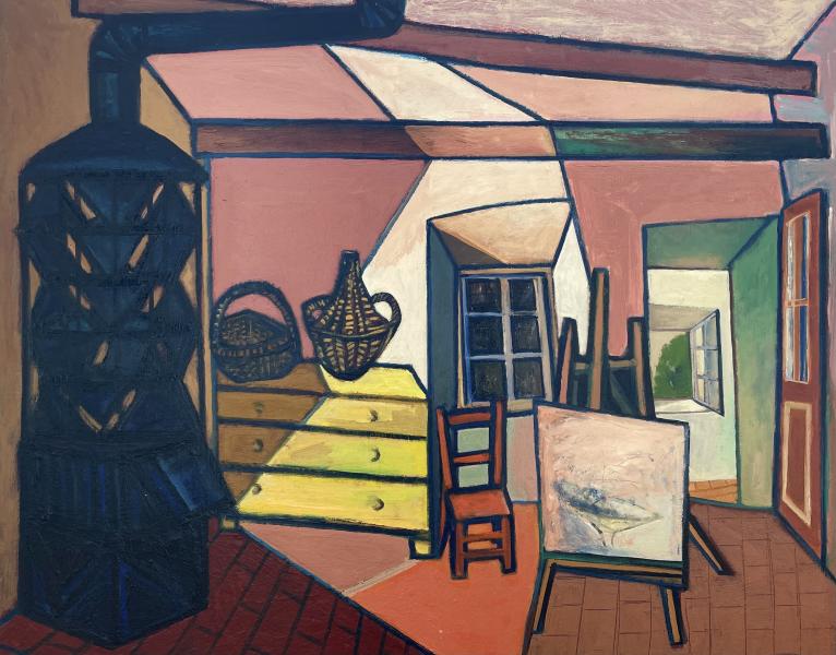 Nature morte dans l'atelier, Savacane, mars 1986 Georges-Henri PESCADERE