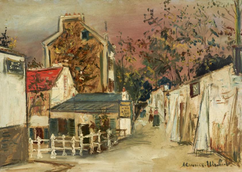 Lapin Agile, Montmartre, circa 1923 Maurice UTRILLO