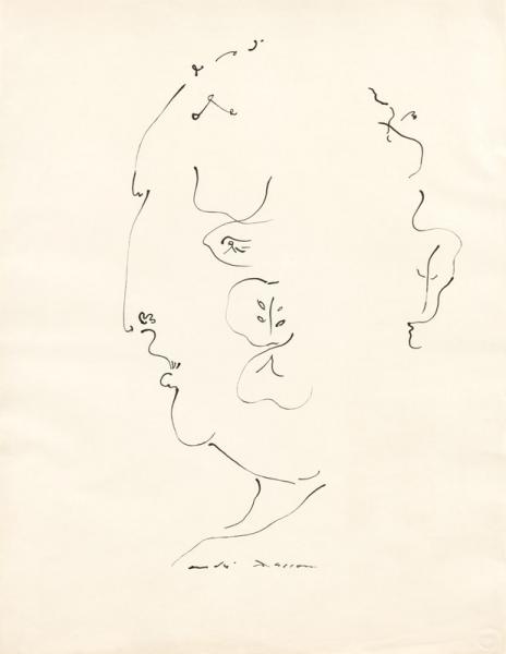 PORTRAIT DE SADE, 1940 André MASSON