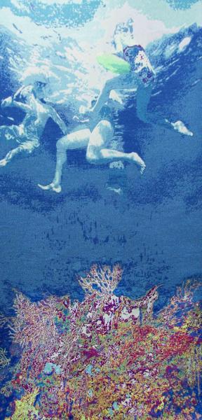 Bain de midi (planche), 2013 Laurence AËGERTER