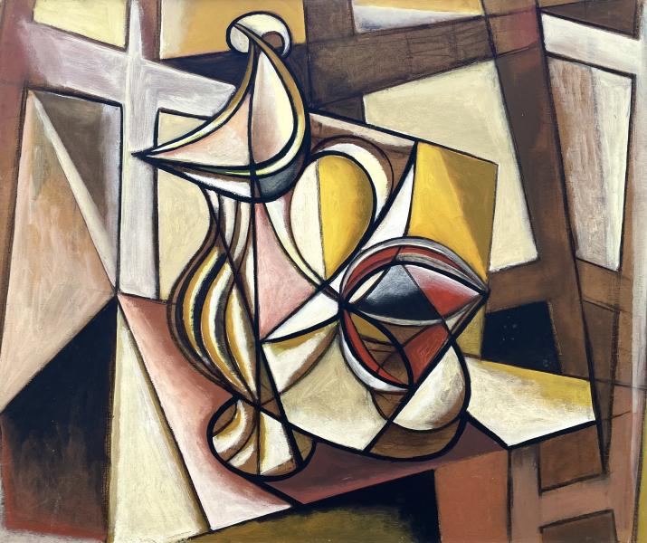 Nature morte, broc et pichet, août 1978 Georges-Henri PESCADERE