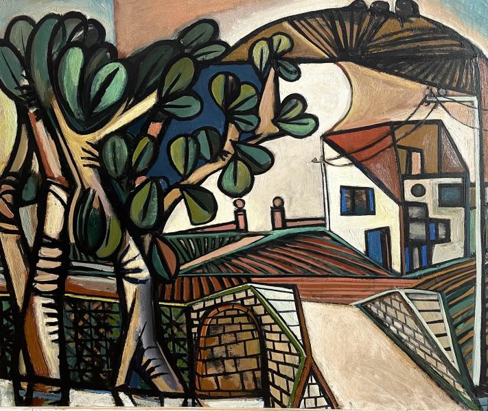 Vue de Bormes, mai 1977 Georges-Henri PESCADERE