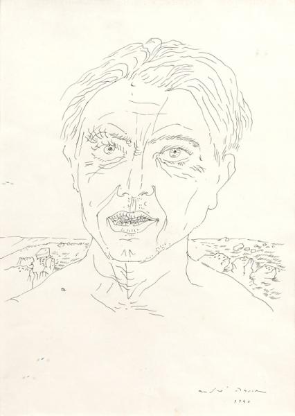 AUTOPORTRAIT, 1940 André MASSON