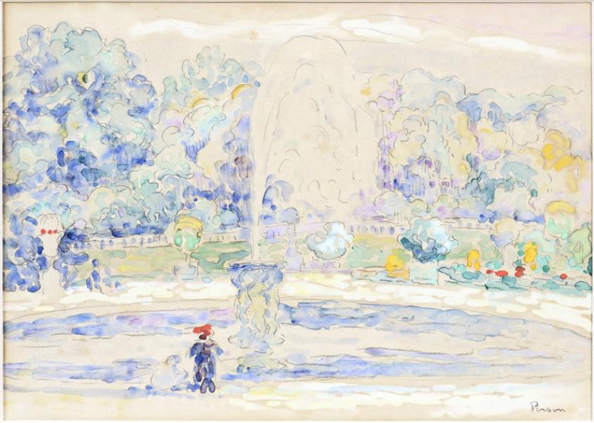 Le jardin du Luxembourg, Paris Henri PERSON