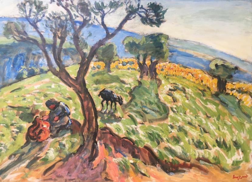 La Chevrière, vers 1945 René SEYSSAUD