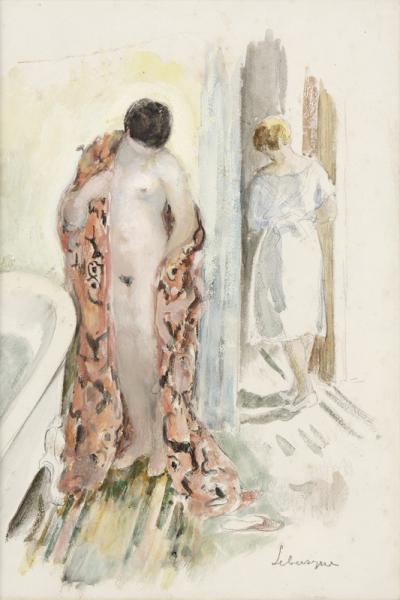 Femmes au bain Henri LEBASQUE