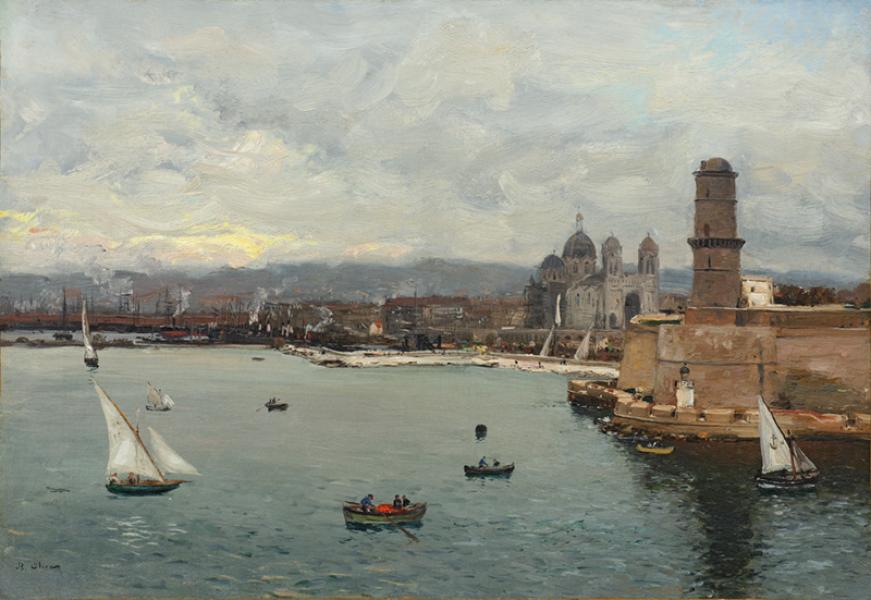 L'entrée des ports de Marseille Jean-Baptiste OLIVE