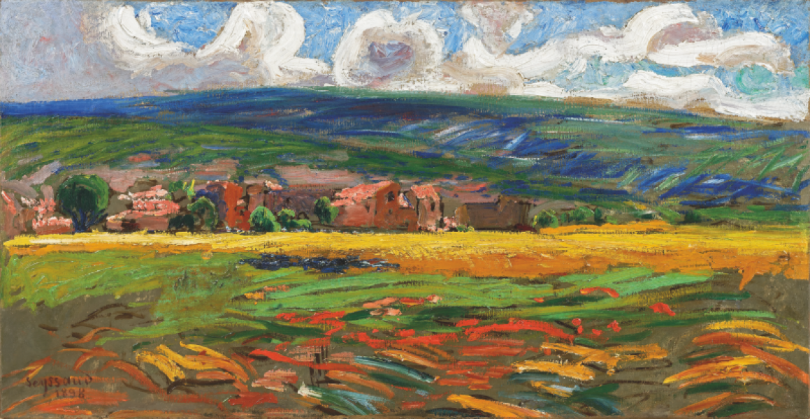 Village dans le Ventoux,1898 René SEYSSAUD