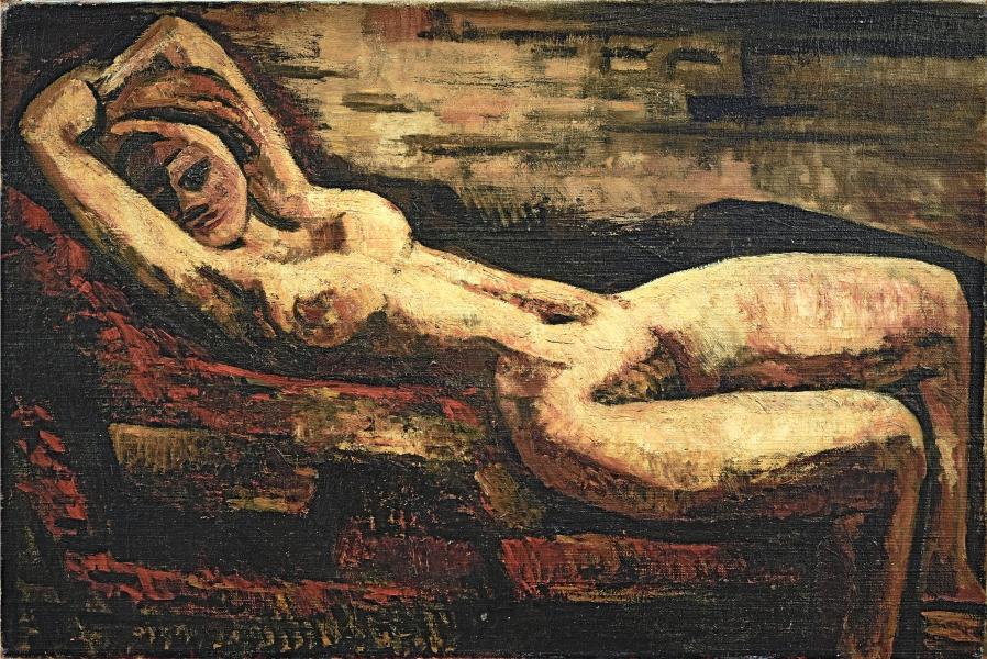 Nu étendu, 1923 Marcel GROMAIRE