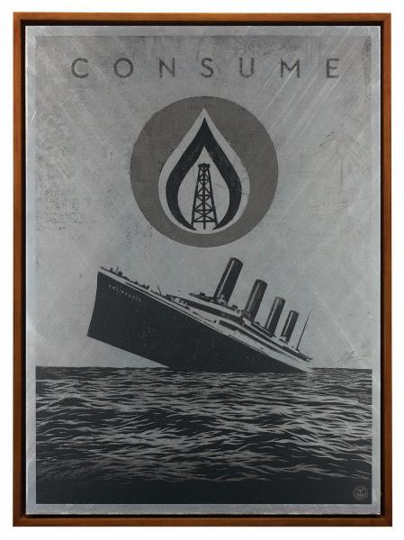 Unsinkable Consumption, 2015 Shepard FAIREY