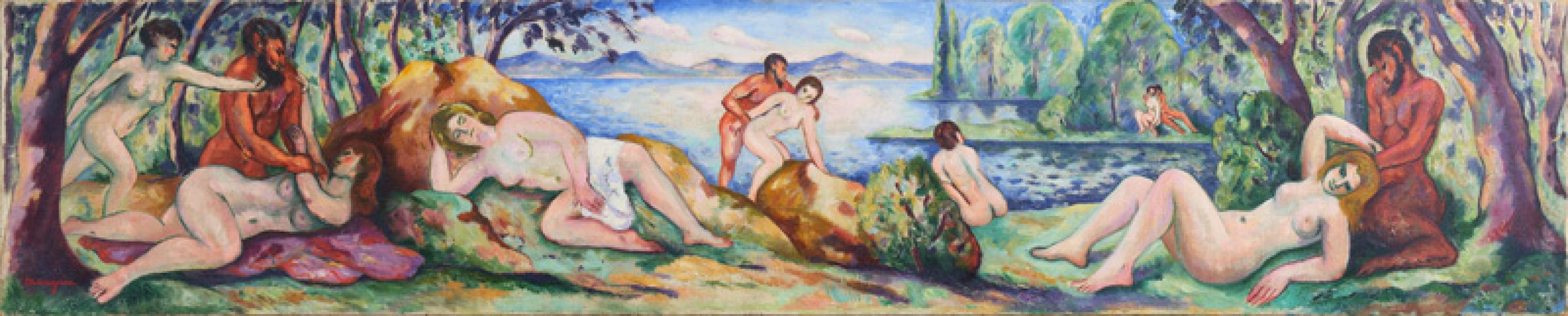Le jeu des faunes, 1917 Henri MANGUIN