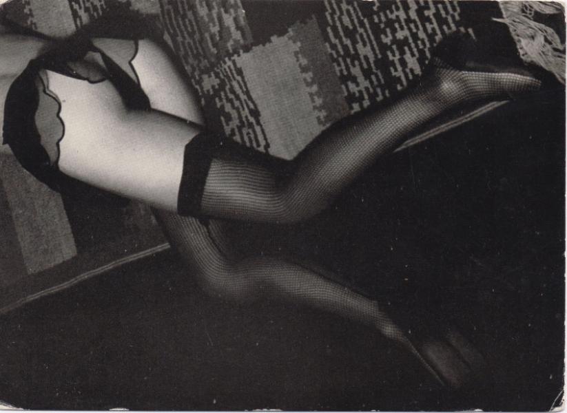 Bas résilles, slip volanté, circa 1930  BRASSAÏ