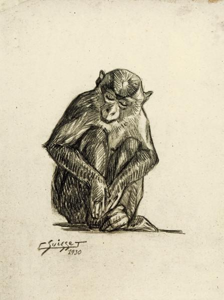 Chimpanzé, 1930 Gaston SUISSE
