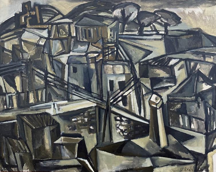 Village gris, juillet 1960 Georges-Henri PESCADERE