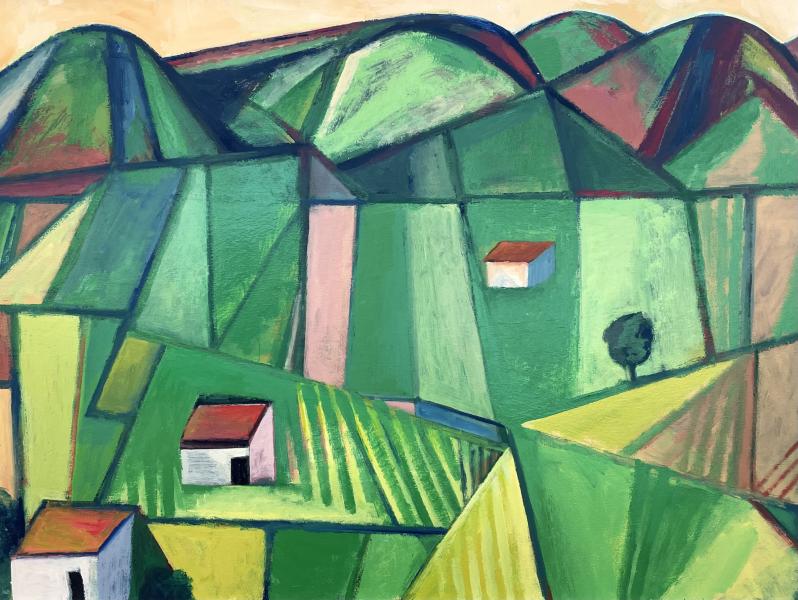 Les trois maisons, octobre 2001 Georges-Henri PESCADERE