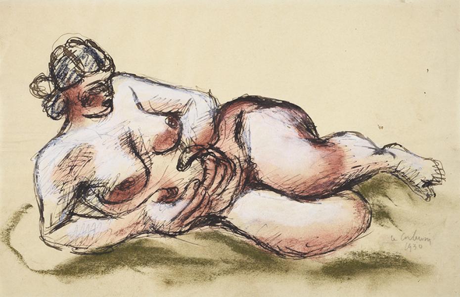 Femme allongée, 1930 - LE CORBUSIER