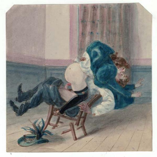 Interruption! Ecole Française du XIXème siècle