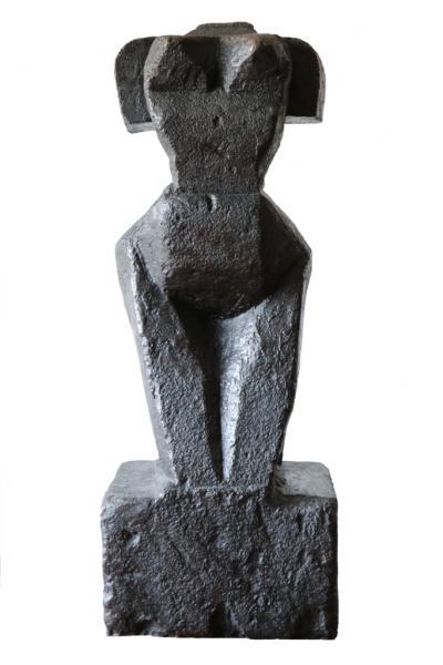 Nu à genoux Auguste CHABAUD