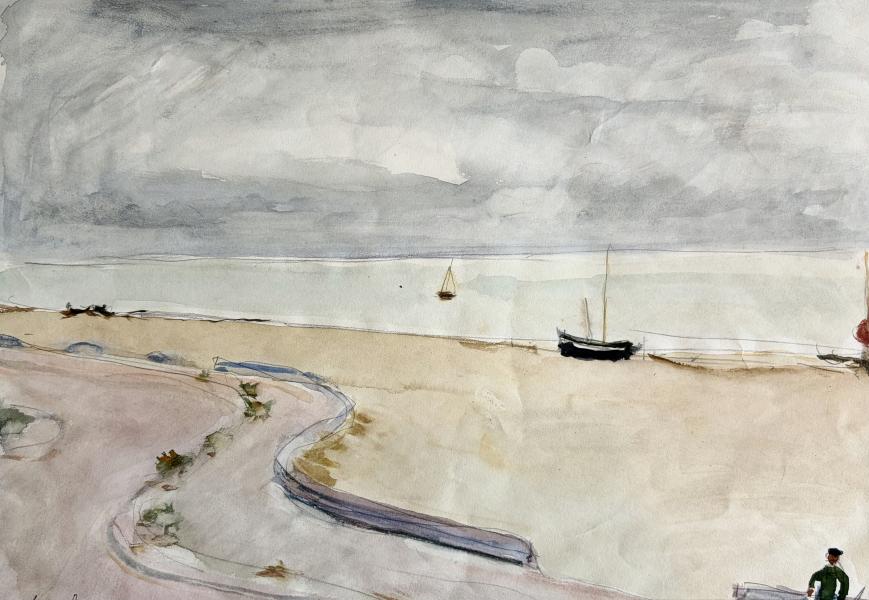 Plage au Cannet Pierre DEVAL