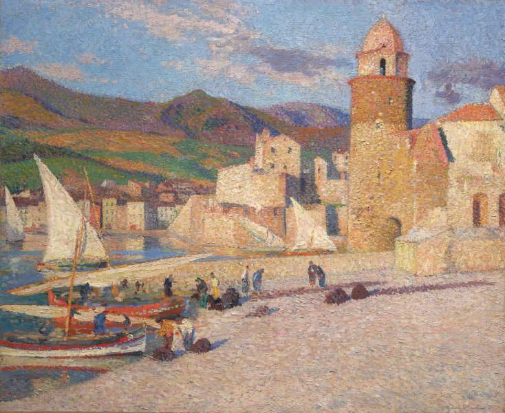 La Tour de Collioure Henri MARTIN
