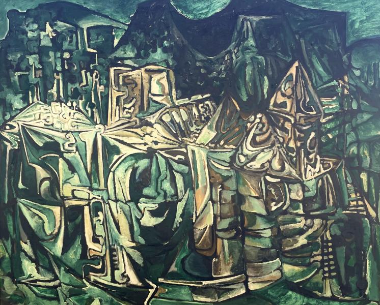 "Paysage de Corrèze", août 1963 Georges-Henri PESCADERE