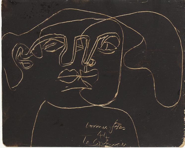 Deux visages de femmes, 1944 - LE CORBUSIER