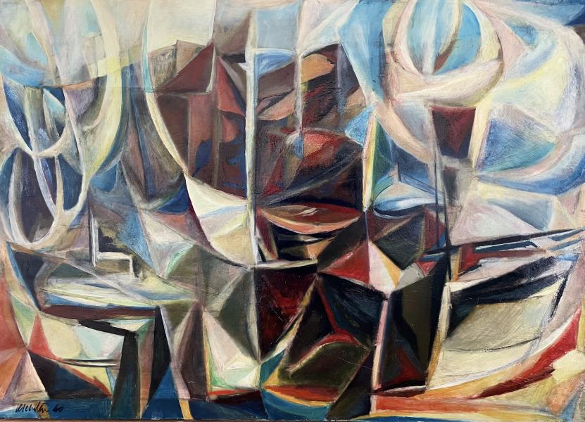 Enlacement de bateaux, février 1960 Georges-Henri PESCADERE