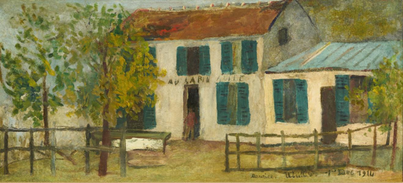 Lapin Agile, Montmartre, 1914 Maurice UTRILLO