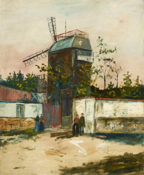 Moulin de la Galette, Montmartre, circa 1922 Maurice UTRILLO