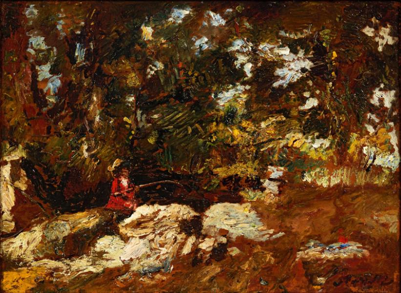 Le pêcheur Adolphe MONTICELLI