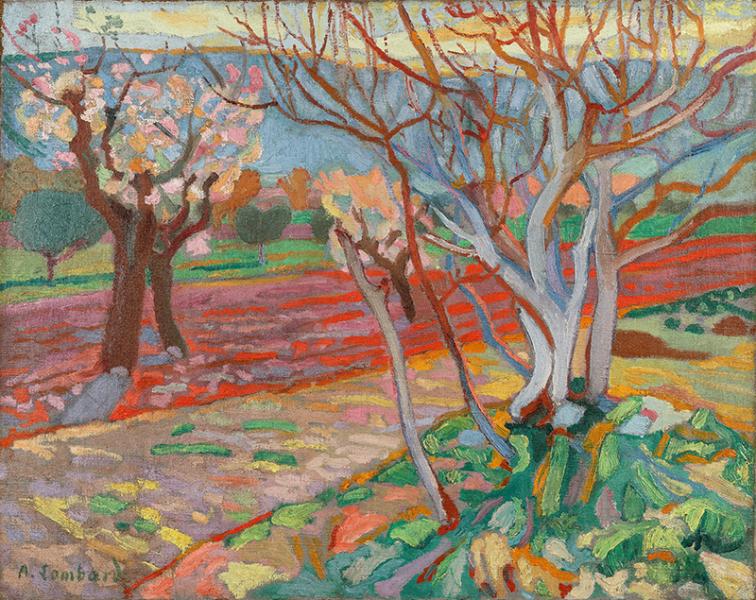 Printemps à Eguilles, circa 1907 Alfred LOMBARD