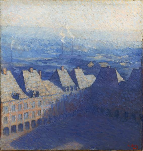 Place Ducale à Charleville-Mezières, 1904 André JOLLY