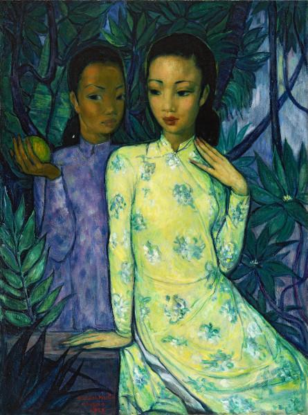 Vietnam, jeunes-filles, 1952 André MAIRE