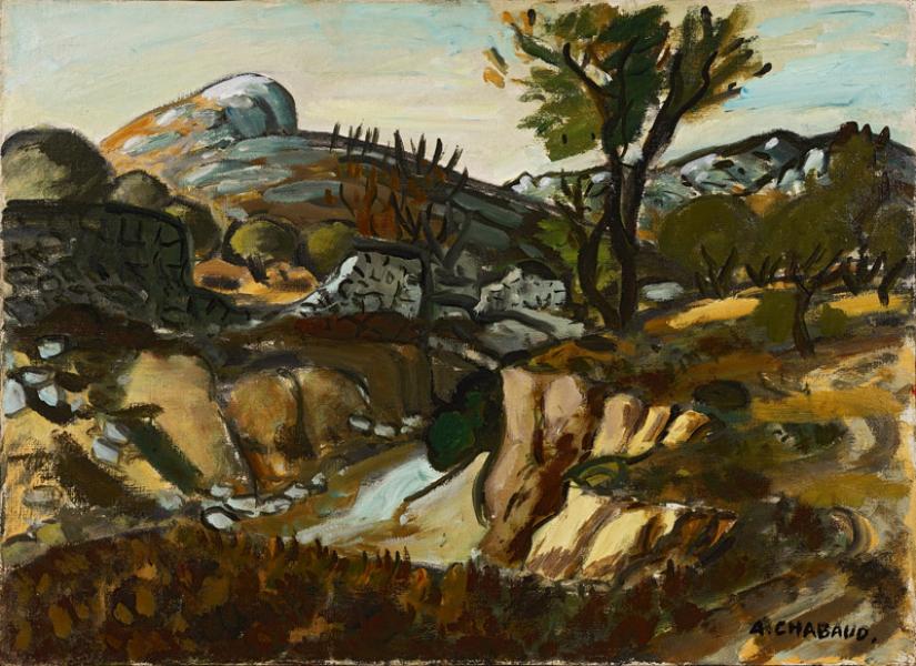 Paysage Auguste CHABAUD