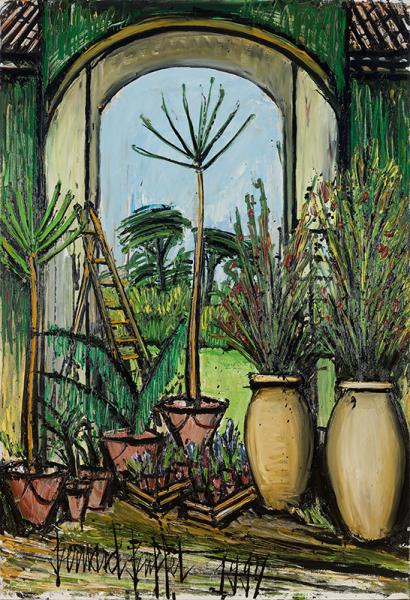 La Baume, la serre, la voute au printemps, 1997 Bernard BUFFET