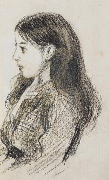 Cocotte. Portrait de Jeanne-Marguerite, fille de l'artiste (dite Cocotte), circa 1889