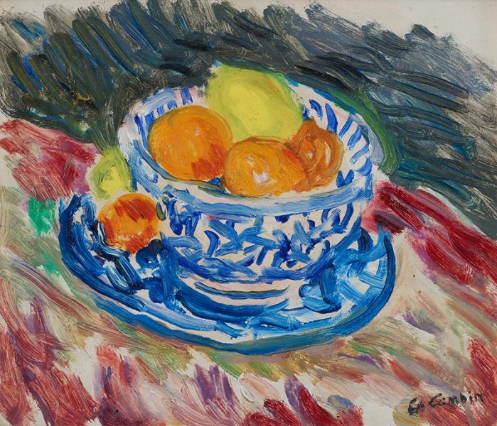 La coupe de grenades avec citrons et oranges Charles CAMOIN