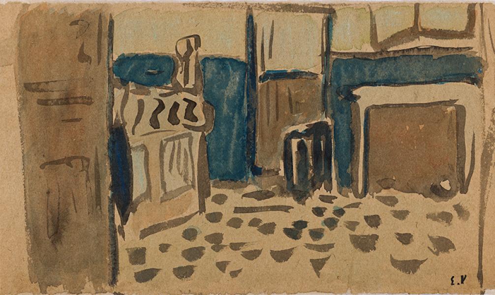 L'appartement des Vuillard rue Saint-Honoré, 1893 Edouard VUILLARD