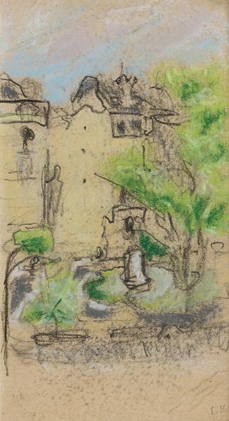 La place Vintimille, circa 1910 Edouard VUILLARD
