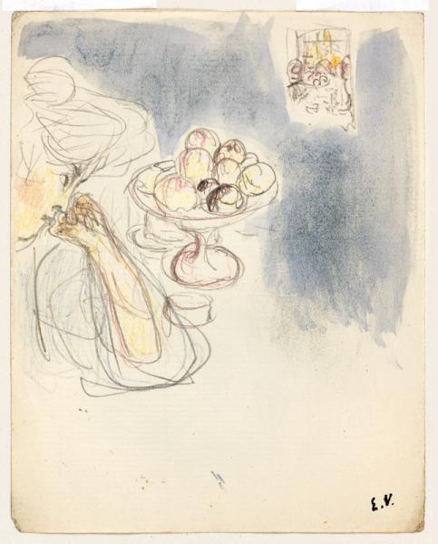 Misia au compotier, c. 1896 Edouard VUILLARD