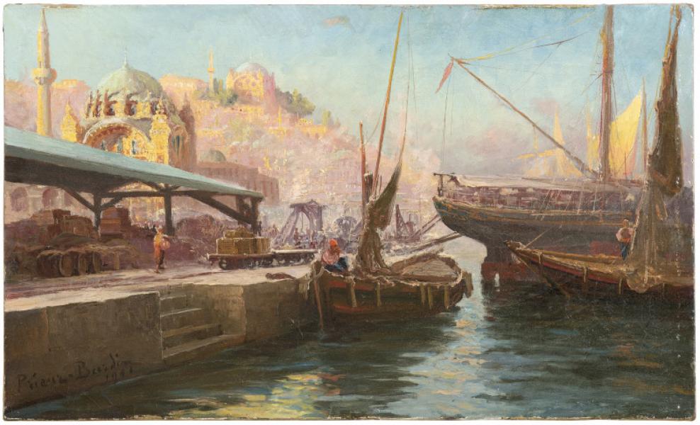 Vue de Constantinople, 1901