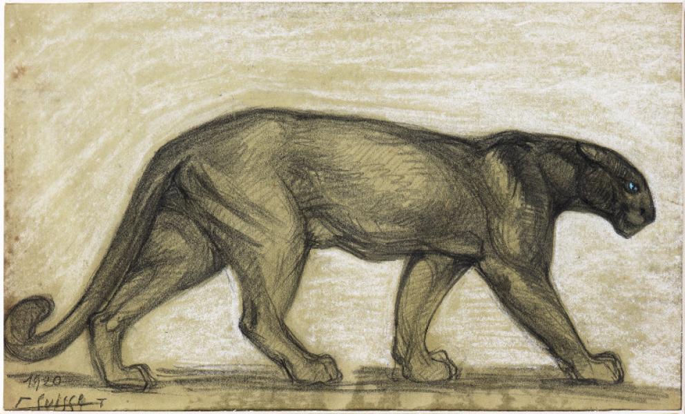 Panthère noire, 1920 Gaston SUISSE