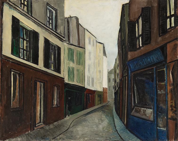 Rue déserte, Paris, mai 1964 Georges-Henri PESCADERE